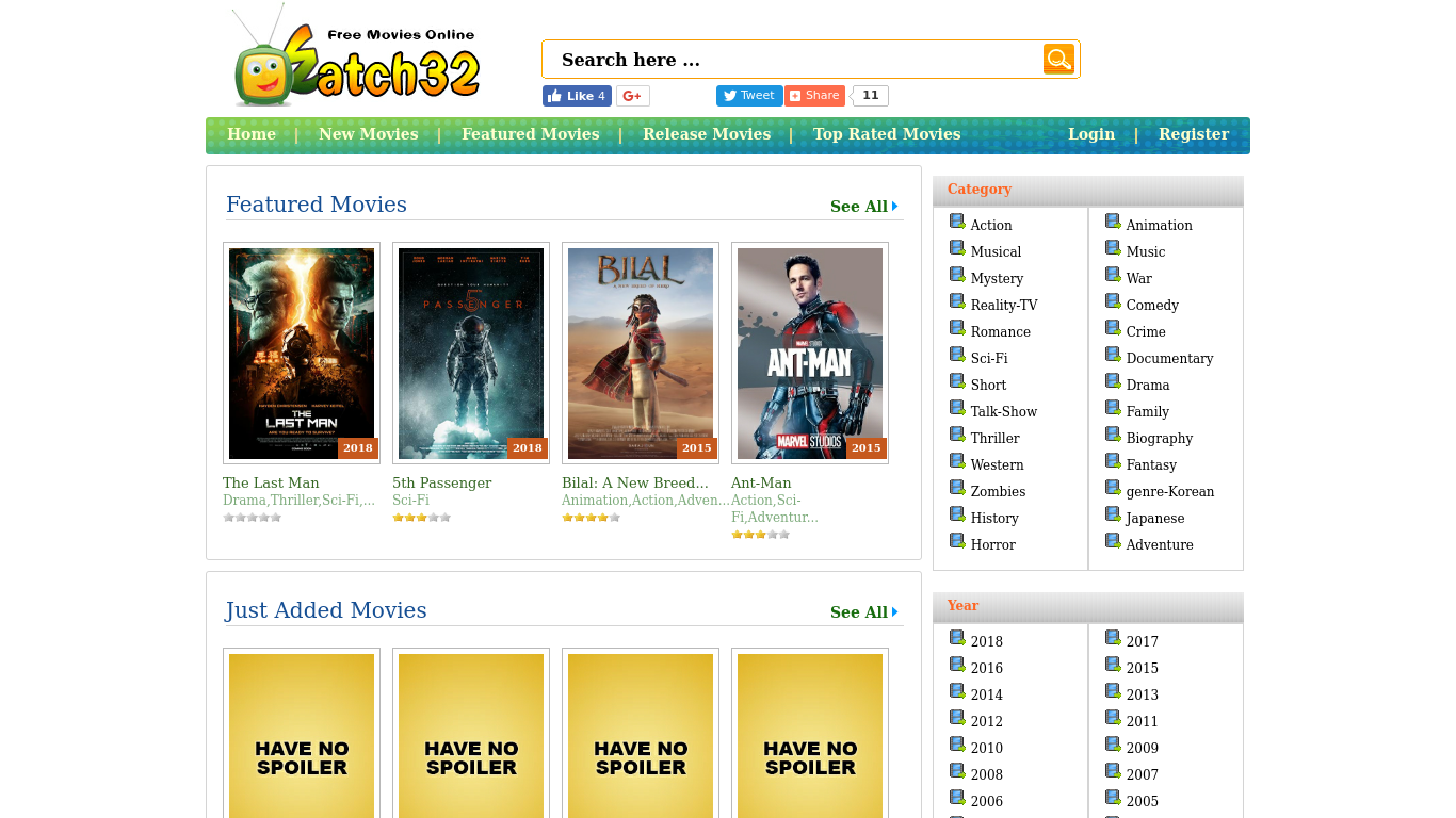 Top 30 Sites Like Watch32 To Watch Movie For Free In 2022