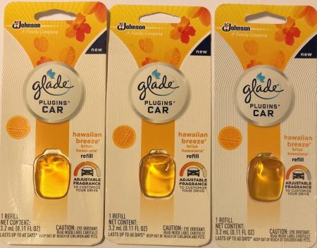 9. Best Adjustable Fragrance Settings:Glade PlugIns Car Air Freshener