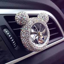 Best With Essential Oils: Best bling Crystal Car Vent Clip Air Freshener