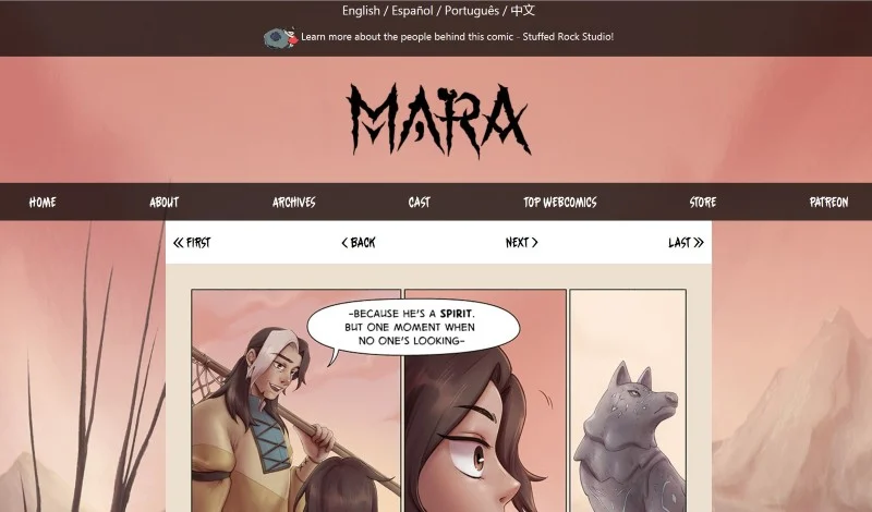 MARA comic 