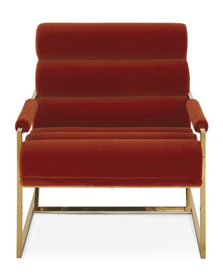 Channeled Goldfinger Lounge Chairs