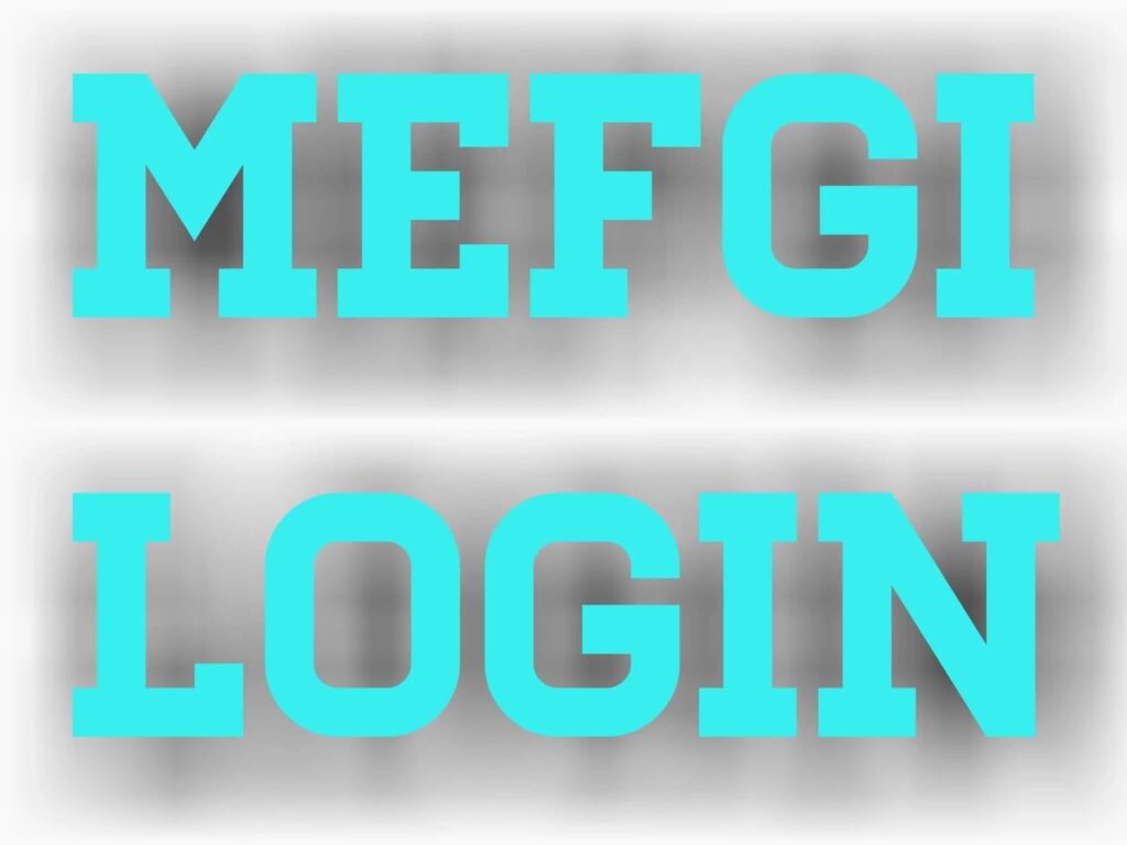 MEFGI Login