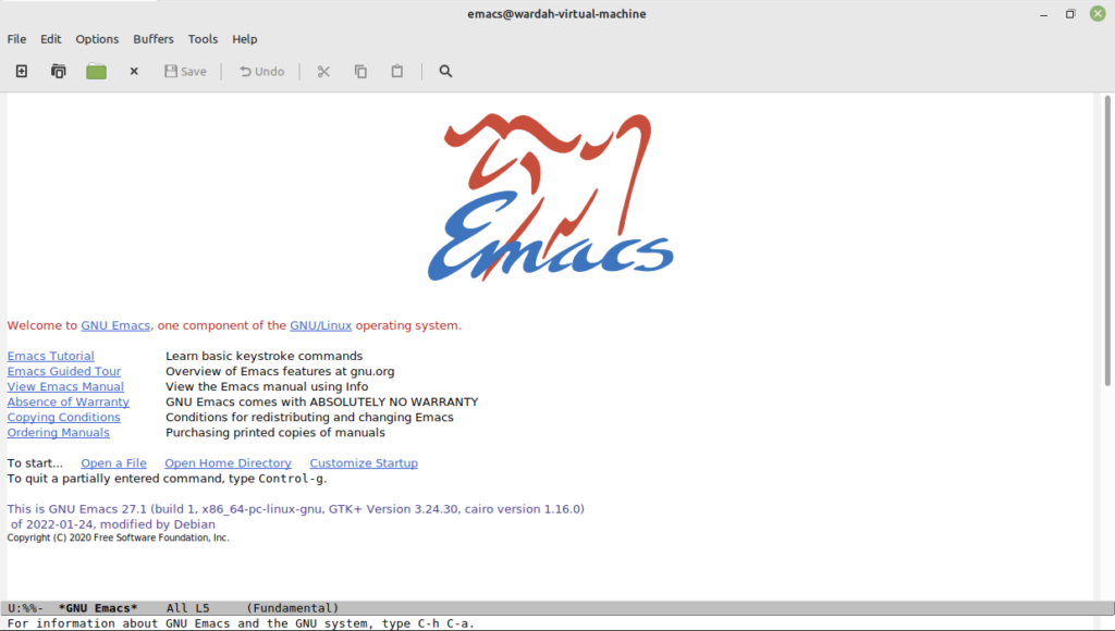 GNU Emacs